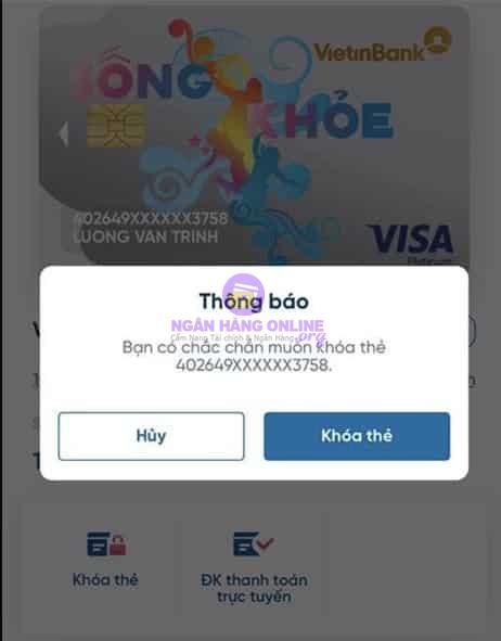 Cách xóa, hủy và đóng tài khoản Vietinbank Ipay online nhanh nhất trên điện thoại